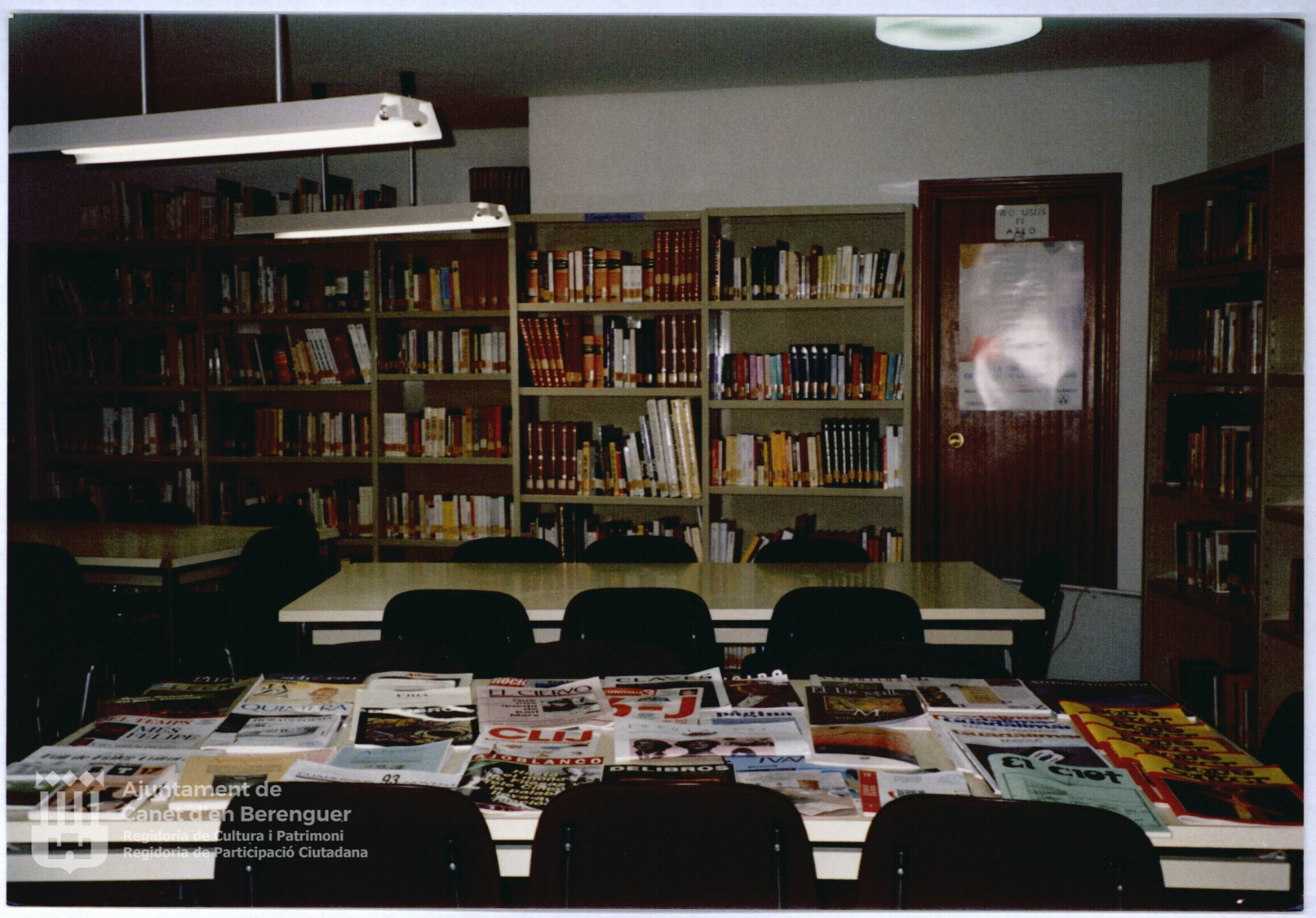 Casa de los Llanos. Biblioteca